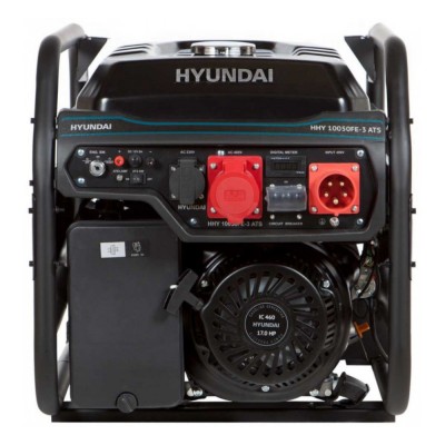 Генератор бензиновый Hyundai HHY 10050FE-3 ATS - HHY 10050FE-3 ATS Генератор бензиновый Hyundai HHY 10050FE-3 ATS - HHY 10050FE-3 ATS
