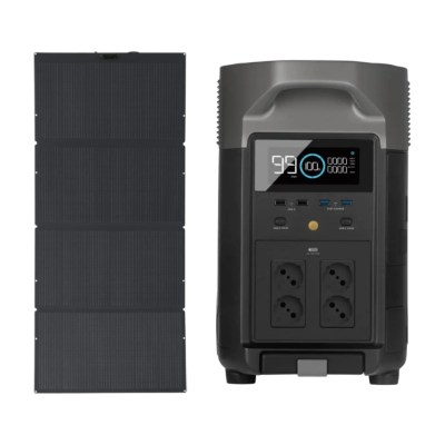 Комплект EcoFlow DELTA Pro + 400W Solar Panel Комплект EcoFlow DELTA Pro + 400W Solar Panel