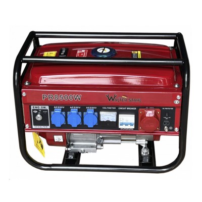 Бензиновый электрогенератор Walter Stahl PR8500W 3-фазный 6,5 кВт Бензиновый электрогенератор Walter Stahl PR8500W 3-фазный 6,5 кВт