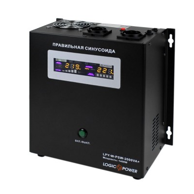 Источник бесперебойного питания Logicpower LPY-W-PSW-2000VA+ (1400W) Источник бесперебойного питания Logicpower LPY-W-PSW-2000VA+ (1400W)