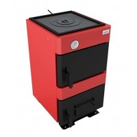 Классический твердотопливный котел с плитой Marten Base 12v кВт