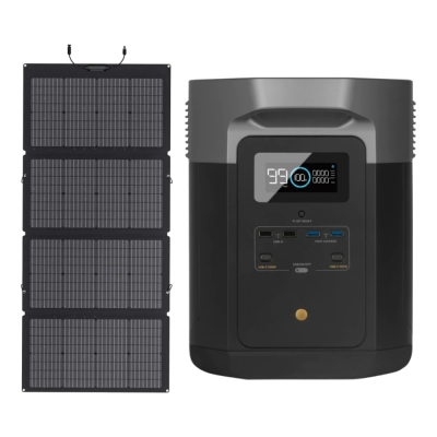 Комплект EcoFlow DELTA Max(1600) + 220W Solar Panel Комплект EcoFlow DELTA Max(1600) + 220W Solar Panel