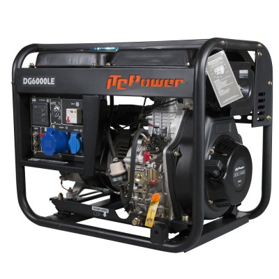 Электрогенератор дизельный 5 кВт ITC Power DG6000LE - DG6000LE Электрогенератор дизельный 5 кВт ITC Power DG6000LE - DG6000LE