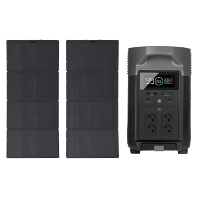 Комплект EcoFlow DELTA Pro + 2*400W Solar Panel Комплект EcoFlow DELTA Pro + 2*400W Solar Panel