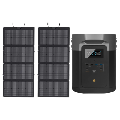 Комплект EcoFlow DELTA Max(1600) + 2*220W Solar Panel Комплект EcoFlow DELTA Max(1600) + 2*220W Solar Panel