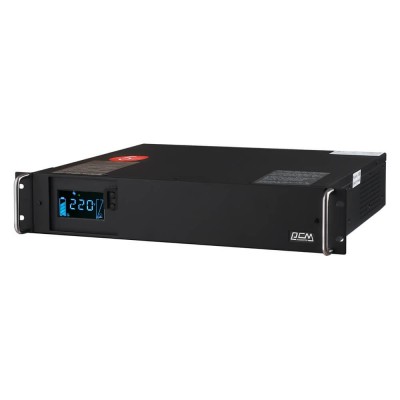 Источник бесперебойного питания Powercom KIN-1200AP RM LCD 1200ВА / 720Вт