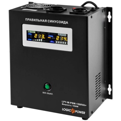 Источник бесперебойного питания Logicpower LPY-W-PSW-1500VA+ (1050W) Источник бесперебойного питания Logicpower LPY-W-PSW-1500VA+ (1050W)