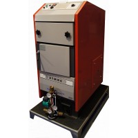Котёл твердотопливный пеллетный ATMOS D 15 P