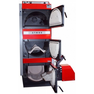 Котёл твердотопливный пиролизный ATMOS DC 25 SP Котёл твердотопливный пиролизный ATMOS DC 25 SP